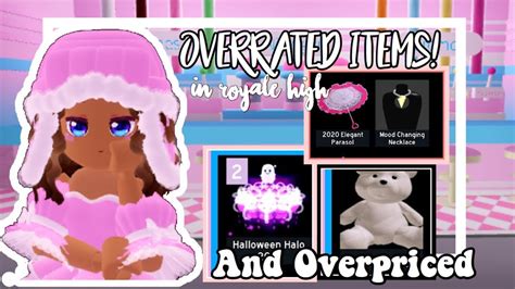 The Most OVERRATED And OVERPRICED Items In Royale High Roblox Royale