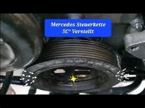 Mercedes W203 M271 Motor Steuerkette Nockenwellen Verstellt