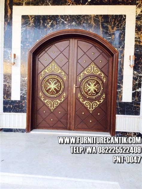 Pintu Masjid Jati Ukiran Klasik Toko Furniture Cantik Jepara