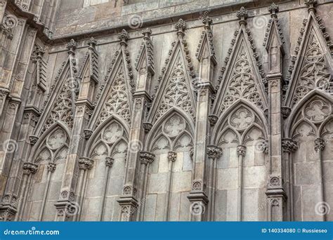 Elements of Gothic Architecture Stock Photo - Image of door, cathedral ...