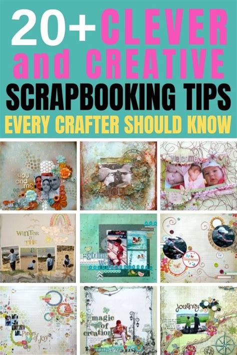 20 Clever Scrapbooking Tips Every Crafter Should Know Scrapbook Paper Projects Simple