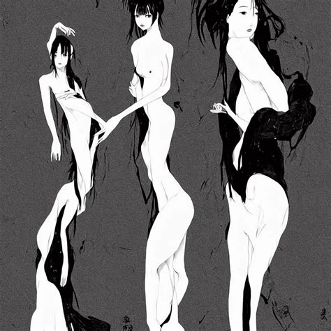 Harry Weisburd Artwork Black Wet Hair Hachishakusama Stable