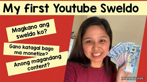 MY FIRST YOUTUBE SWELDO MAGKANO ANG KITA SA YOUTUBE YouTube