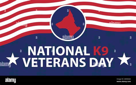 National k9 veterans day Stock Vector Images - Alamy