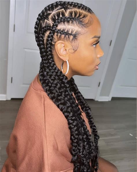 Braids Hairstyles For Thin Edges Braid Hairstyles