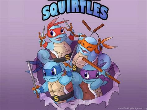 Download Squirtle Squad Art Wallpaper - WallpapersHigh