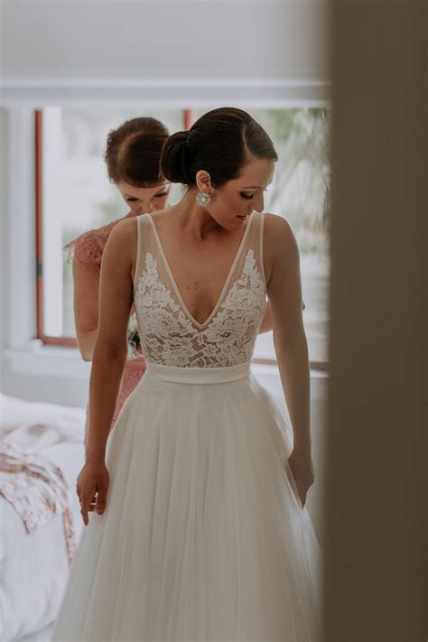 Better together: Jenna and Riley celebrate elegant wedding on stormy