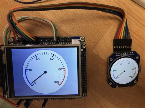 Create Lv Meter On Two Different Displays Center Knob Is Missing How