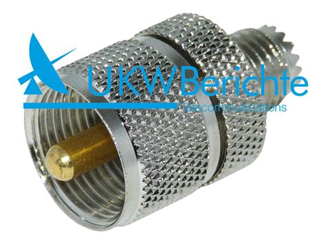 Uhf Pl Male To Mini Uhf Female Adaptor Buy Online With Ukw Berichte