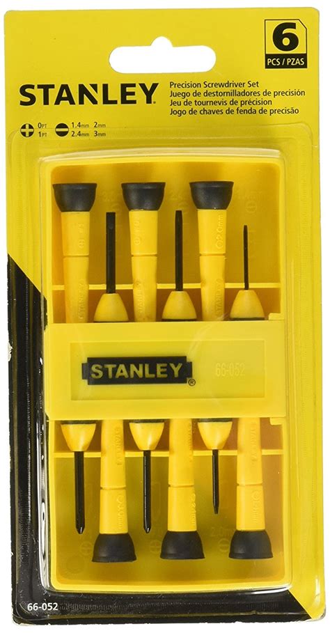 Stanley Tools® Stanley Tools Stanley 680 66 052 6 Piece Precision Screwdriver Set