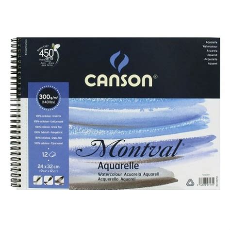 Canson Skic R Montval Aquarelle X Cm G Listov Canson