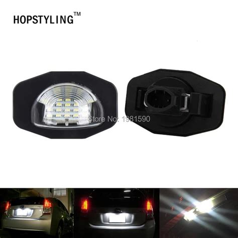 Aliexpress Buy Hopstyling Pcs Free Error Led License Plate Light