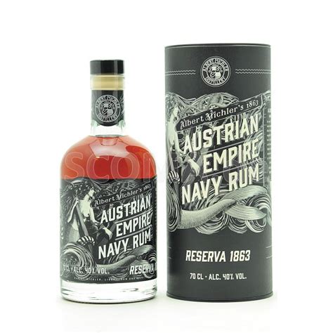 Austrian Empire Navy Rum Reserva 1863