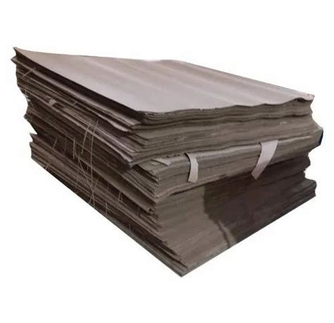 Wood Pulp Brown Kraft Paper Corrugated Sheet For Packaging Thickness