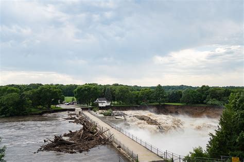 Midwest Faces Fresh Flood Threats Rapidan Dam Minnesota On Verge Of Failure