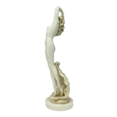 Goddess Aphrodite Venus Anadyomene Nude Female Erotic Statue Sculpture