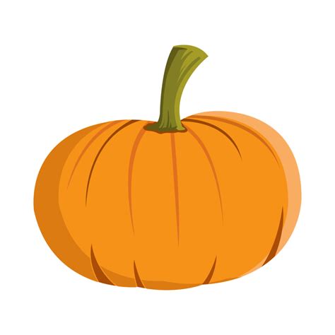 Halloween Pumpkin Vector Design On A White Background Pumpkin With Isolated Shape Design