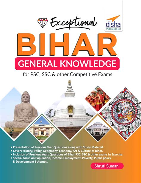 Exceptional Bihar General Knowledge For Psc Ssc Other Competitive