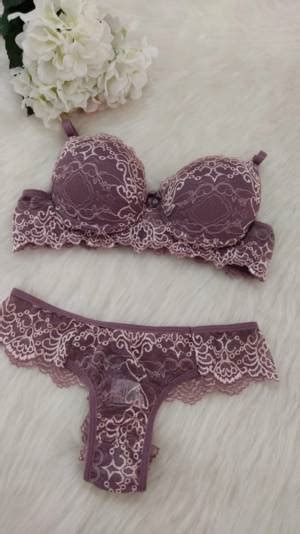 Conjunto de lingerie nude rendado em Jundiaí SP Classificados