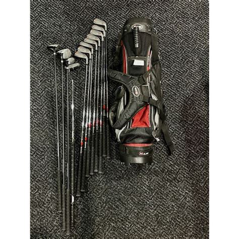 Set Of 12 Golf Clubs With Bag - Beck Auctions Inc.