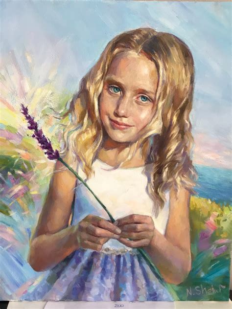 Painting Oil Hand Painted Custom Women Artwork Custom Portrait Painting On Canvas From Photo