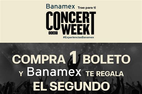 Concert Week 2x1 de Ticketmaster 2025: lista de conciertos con