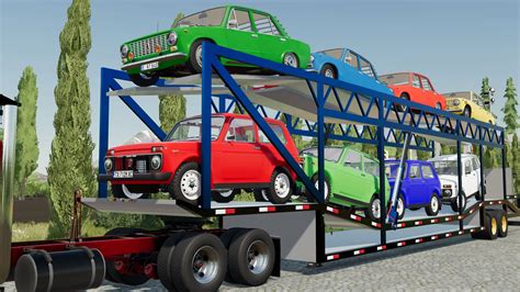 Car Transporter Trailer V1.0 – FS22 mod