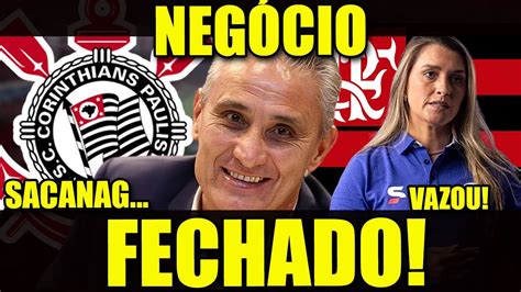 URGENTE ANÚNCIO DE TITE NO FLAMENGO CORINTHIANS AGE CONTRA O MENGÃO