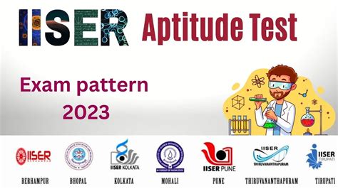 IISER Aptitude Test 2023 Exam Pattern Maths Vs Bio YouTube