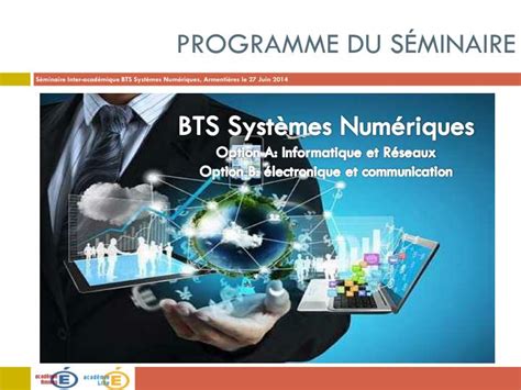 Ppt Bts Syst Mes Num Riques Option A Informatique Et R Seaux Option