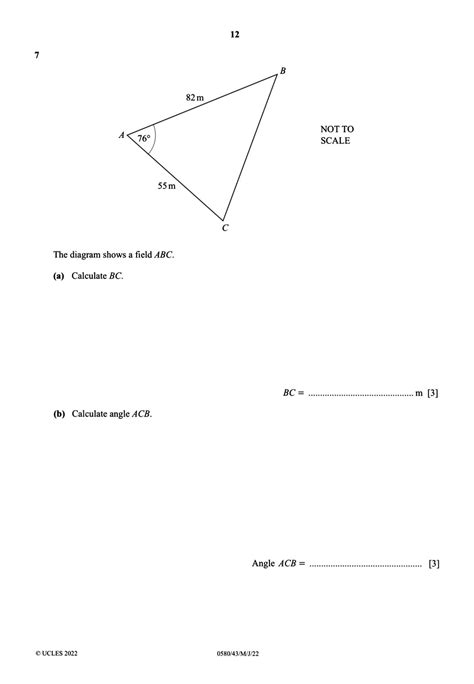 Solution Cie Igcse Math 0580 Past Paper Questions Collection Hard