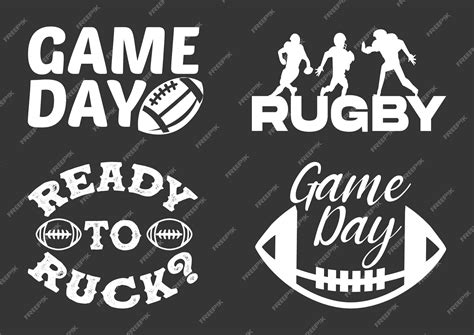 Premium Vector Rugby T Shirt Design Bundle American Football Shirt