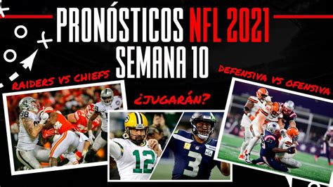 PRONÓSTICOS SEMANA 10 TEMPORADA NFL 2021 Win Big Sports