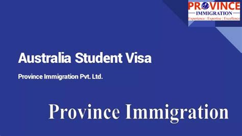 Ppt Australia Student Visa Powerpoint Presentation Free Download