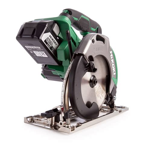 Toolstop HiKOKI C 18DBAL 18V Brushless Circular Saw 165mm 2 X 5 0Ah