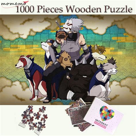 MOMEMO Hatake Kakashi 1000 Pieces Jigsaw Puzzle For Adults Unique