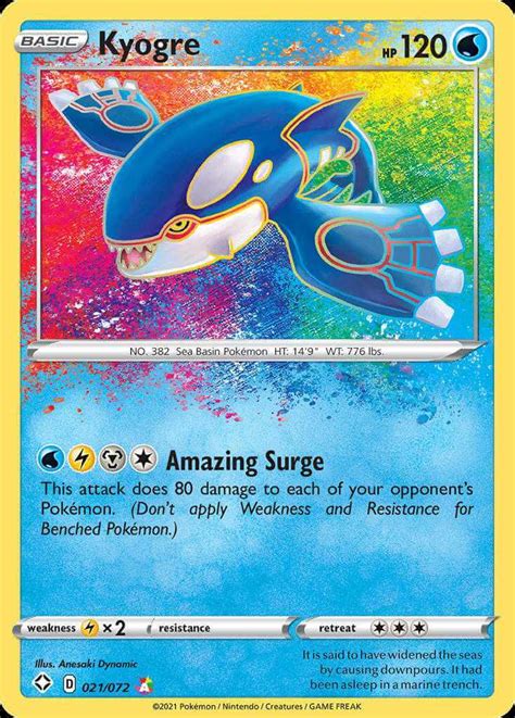 Kyogre Lost Zone PokemonCard