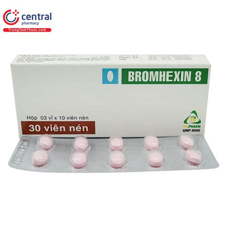 Ch Nh H Ng Thu C Bromhexin Mg Tv Pharm Gi P Long M Hi U Qu