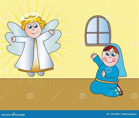 Annunciation Royalty-Free Stock Image | CartoonDealer.com #11529496