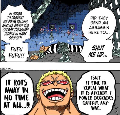 Doflamingo imprisoned by DarkFaizKen71 | One piece manga, Comic book ...