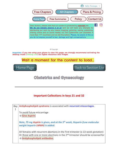 SOLUTION Obs Gyne Full Plab 1 Keys Studypool