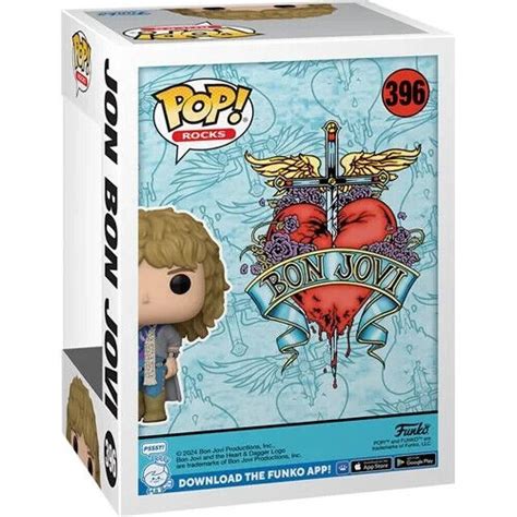 Funko Pop Rocks Bon Jovi Jon Bon Jovi Figure Protector Ebay