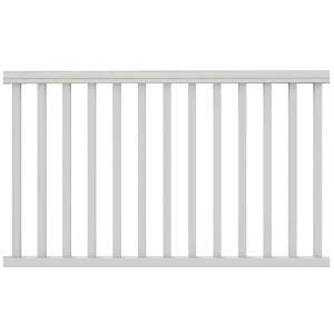 X In Veranda Traditional Ft White Polycomposite Rail Kit Without