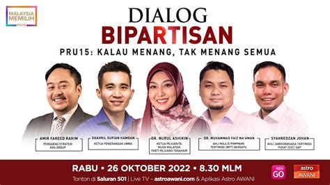 Dialog Bipartisan Pru Kalau Menang Tak Menang Semua Youtube