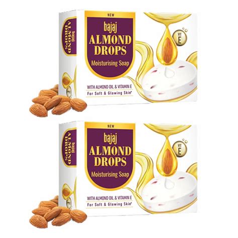 Bajaj Almond Drops Moisturising Soap Gm Pack Of At Rs