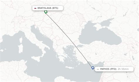 Direct Non Stop Flights From Bratislava To Paphos Schedules