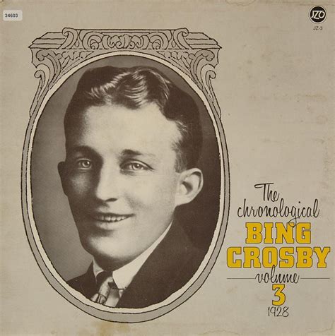 Crosby Bing The Chronological Bing Crosby Volume Pop Vocal