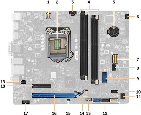 Dell Optiplex 9020 Sff Motherboard Diagram