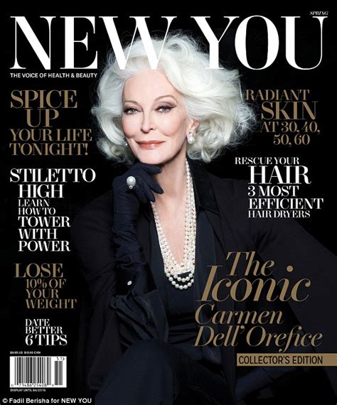 Worlds Oldest Supermodel Carmen Dellorefice 83 On New You Magazine