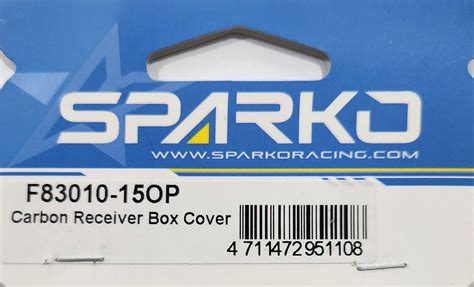 Sparko Racing Carbon Receiver Box Cover Automodels Indonesia